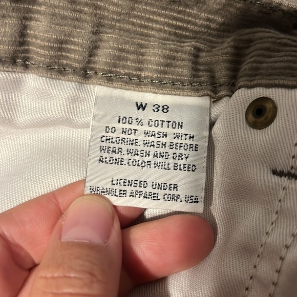 Corduroy Wranglers - Picture 7 of 7